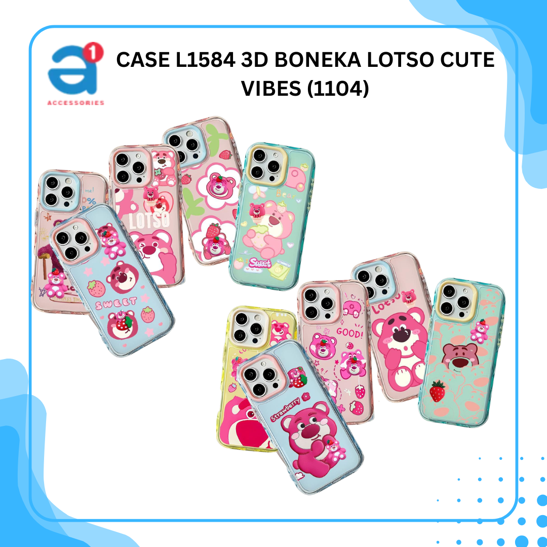 CASE L1584 3D BONEKA LOTSO CUTE VIBES (1104)