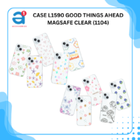 CASE L1590 GOOD THINGS AHEAD MAGSAFE CLEAR (1104)