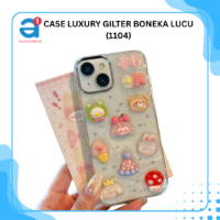 CASE LUXURY GILTER BONEKA LUCU (1104)