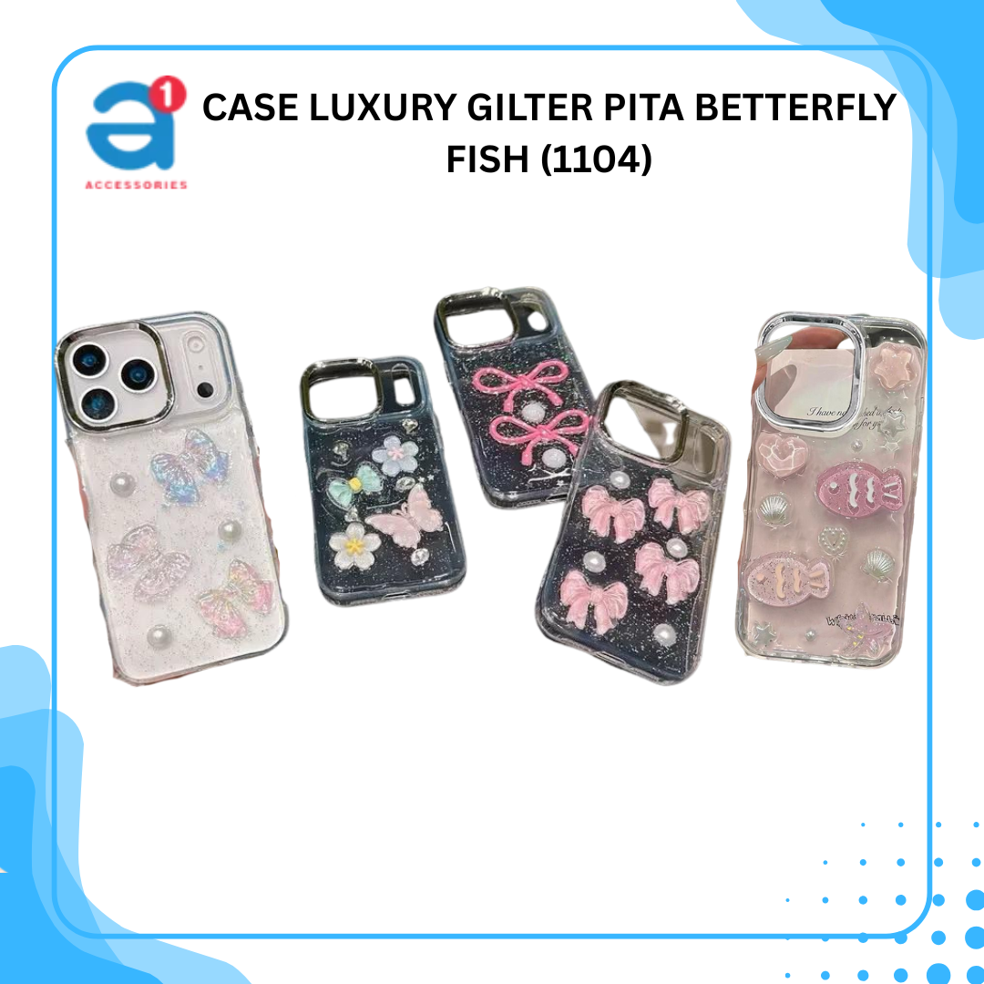 CASE LUXURY GILTER PITA BETTERFLY FISH (1104)