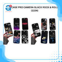 CASE PRO CAMERA BLACK ROCK & ROLL (1104)