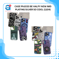 CASE Ph1033 BE HALPY NEW IMD PLATING SILVER SO COOL (1104)
