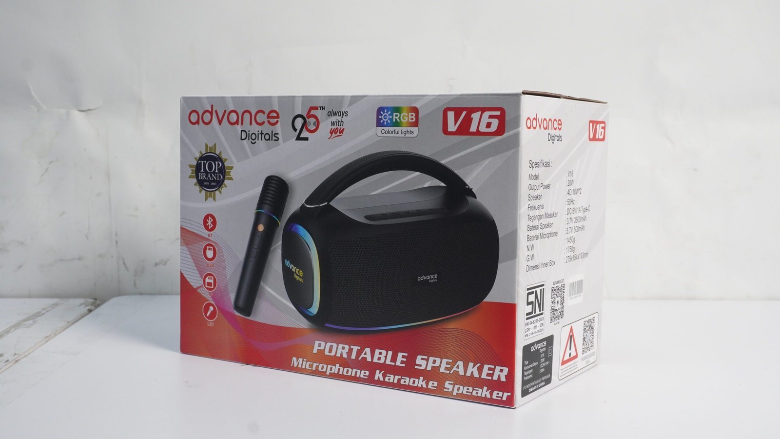 Advance Speaker Portable V16 - Gambar 12