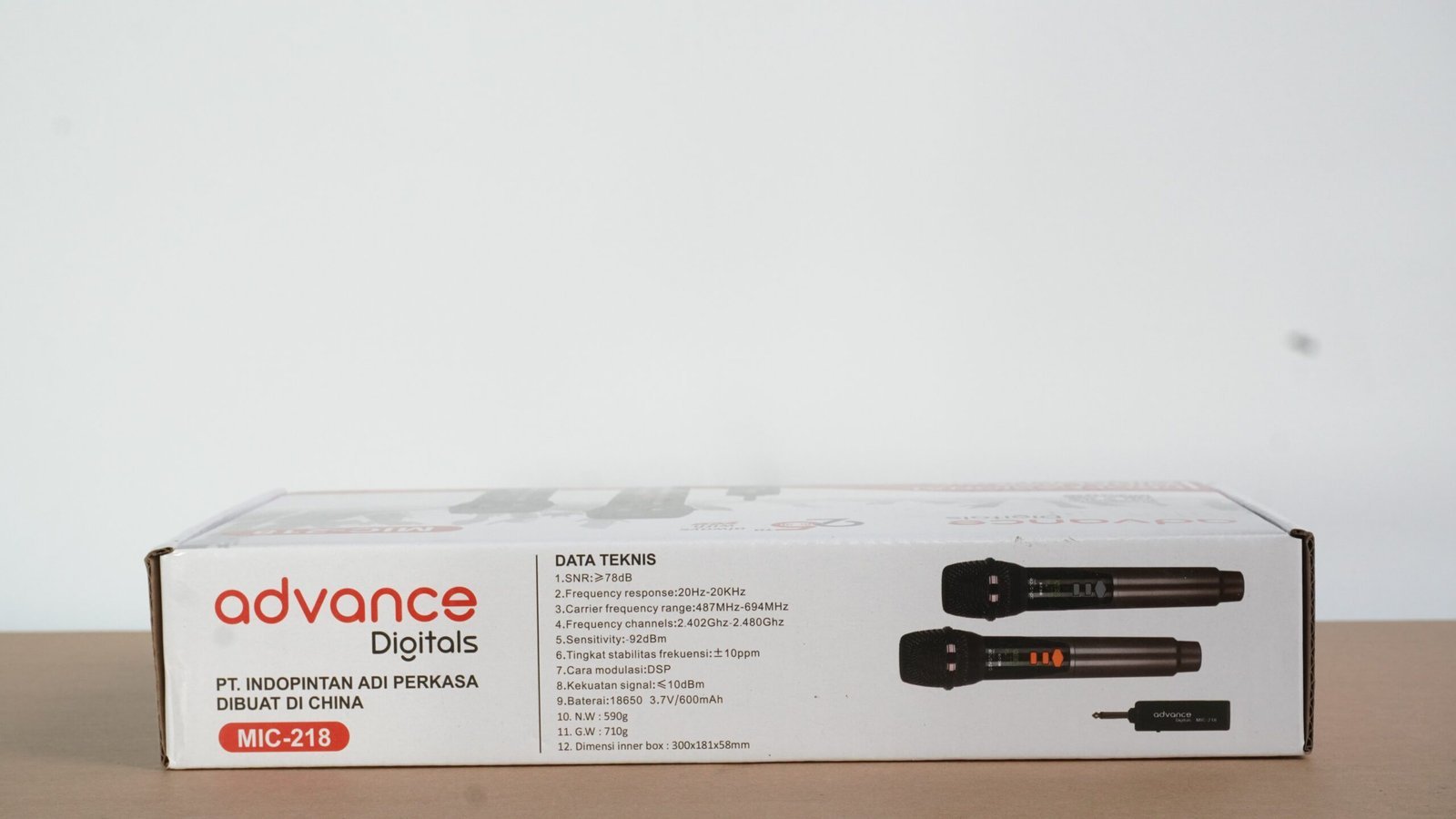 Advance Mic Wireless MIC-218 - Gambar 3