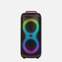 Advance Digitals K8D-C Speaker Portable 8 Inch Bass Extra + Wireless Mic Lampu RGB Bergaransi Resmi