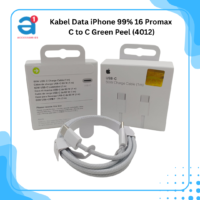 Kabel Data iPhone 99% 16promax C to C Green Peel (4012)