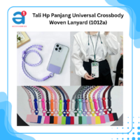Tali Hp Panjang Universal Crossbody Woven Lanyard (1012a)