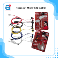 Headset + Mic M-526 (1086)