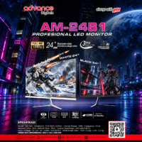 Monitor LED Advance Digitals AM-24B1 24 Inch Full HD 75Hz 3ms