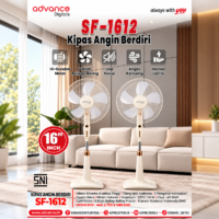 Kipas Angin Berdiri Advance Digitals SF-1612 16 Inch 40 Watt